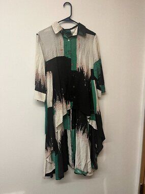 Hi-Low Shirt Dress